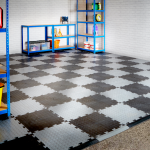 garage flooring ideas interlocking tiles