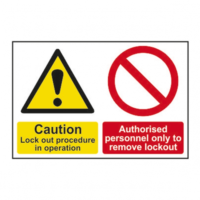 Magnetic Lockout Signs