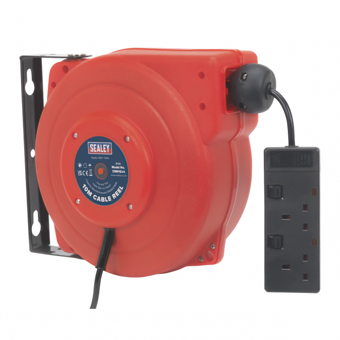 Sealey Retractable Electric Cable Reel System