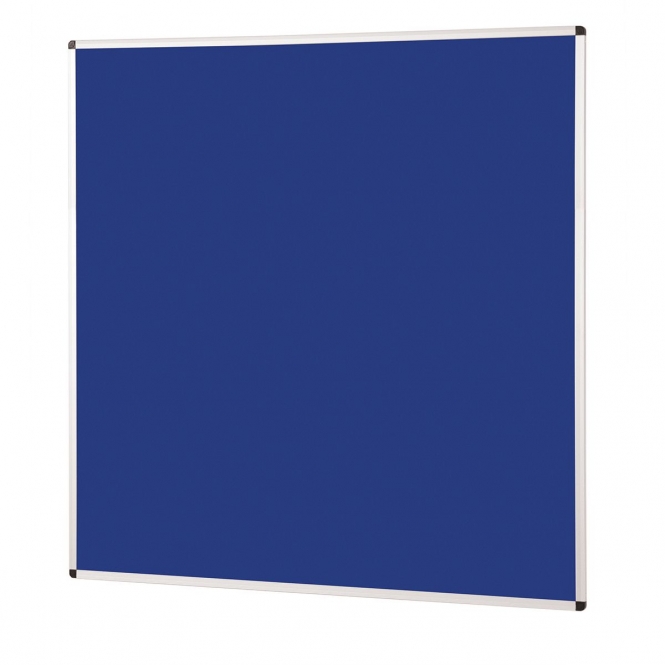 Aluminium Framed Felt Noticeboard 1200 x 1200 mm