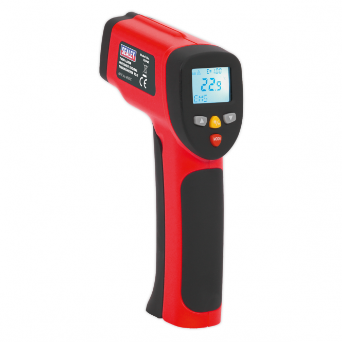 Sealey Infared Twin-Spot Laser | Digital Thermometer