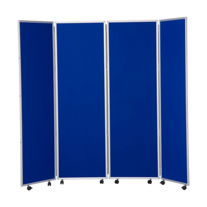 Concertina Room Dividers 4 Panels | 1800h mm | Nyloop Fabric