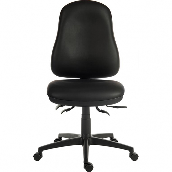 Ergo Comfort Air Black PU Chair