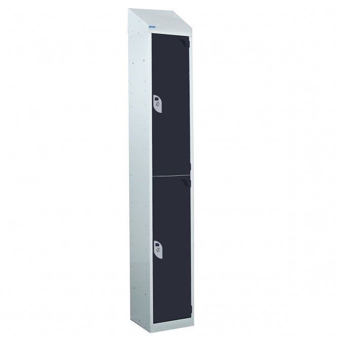 Mercian Sloping Top Two Door Metal Storage Lockers