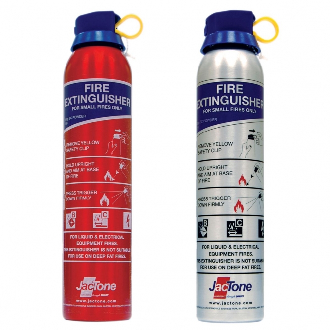 Aerosol BC Dry Powder Fire Extinguishers Pack of 5