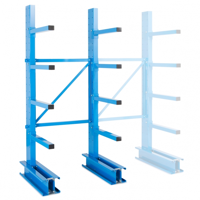 Medium Duty Single-Sided Cantilever Racking Starter System