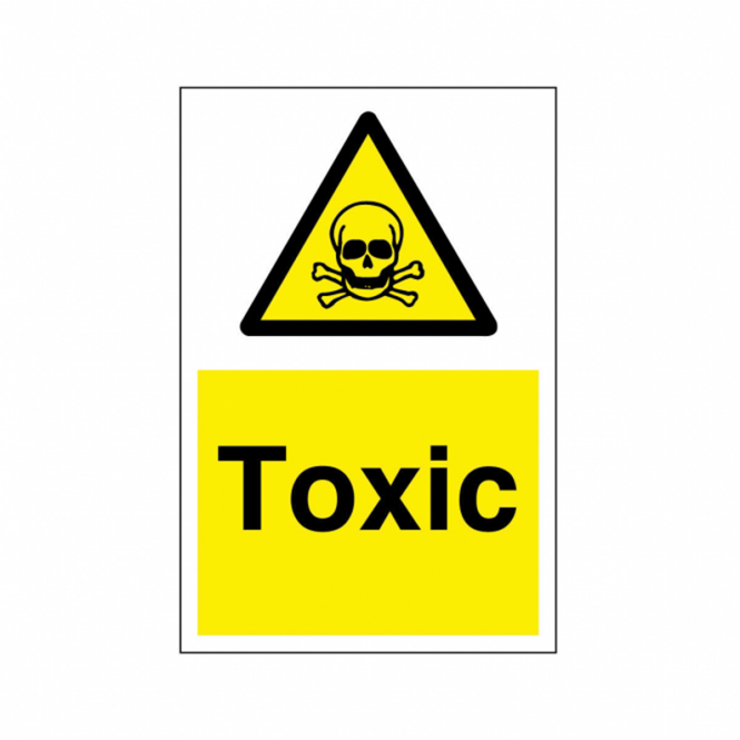 Toxic Safety Sign