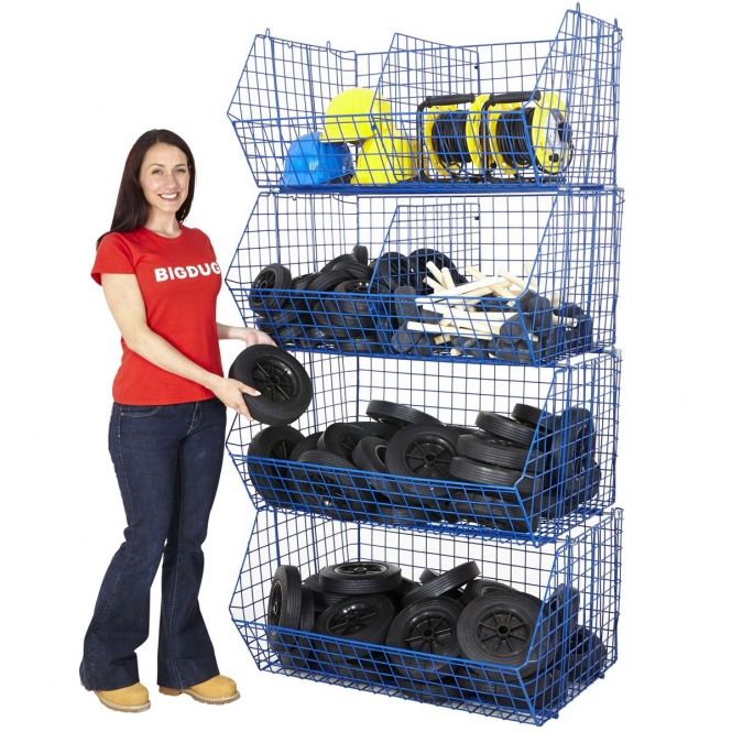 Wire Storage Basket Shelving