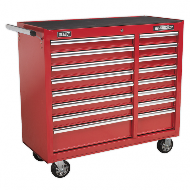 Sealey Superline Pro Extra Wide Rollcabs | 1050mm Wide | 16 Drawer