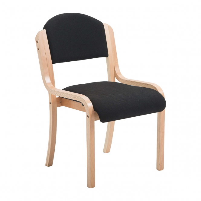 BiGDUG Essentials Devonshire Wooden Frame Stacking Chairs