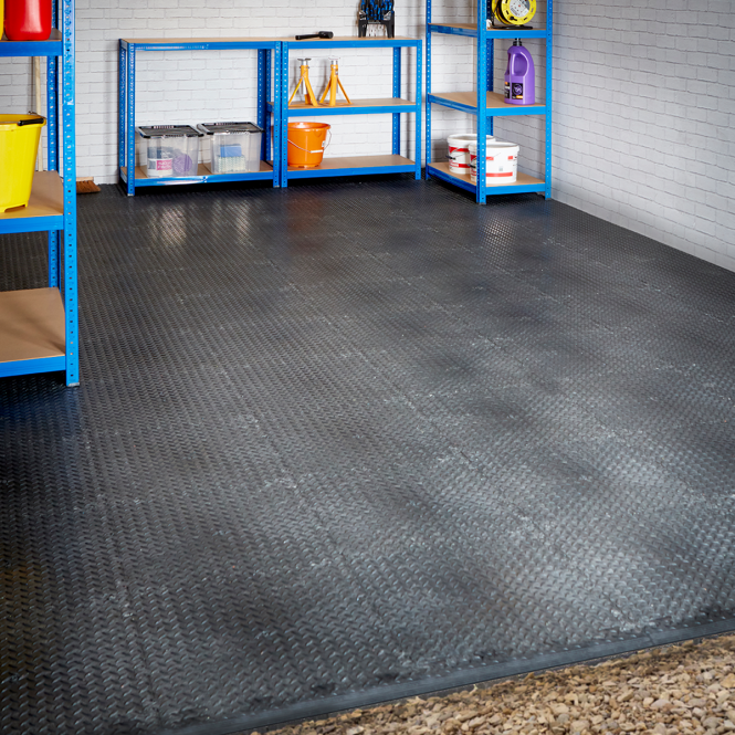 BiGDUG Essentials Single Garage Interlocking Floor Tile Mega Deal