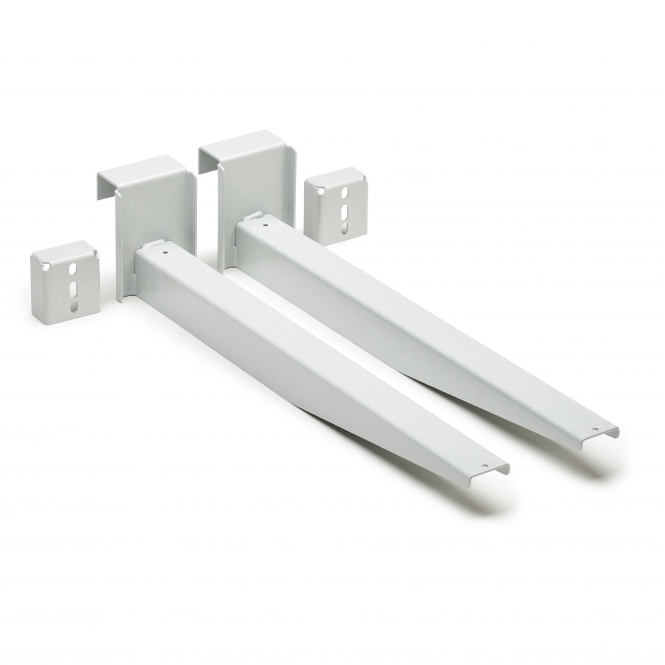 Treston Brackets for Concept Accessory Bar | 145h x 100w x 700d mm